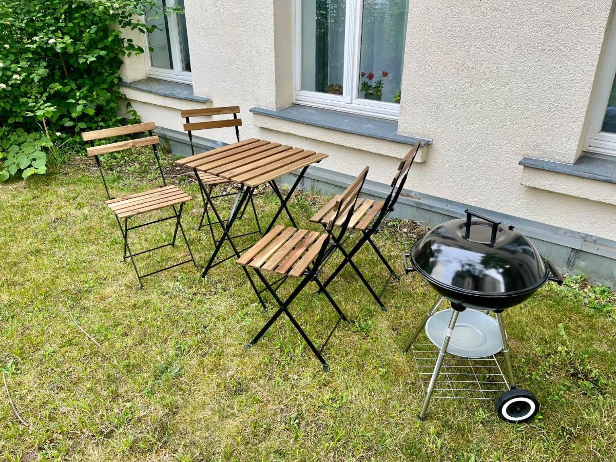 Wohlfuehl-Oase Mitten In Der Stadt - Garten, Grill, Netflix Und Drucker Apartment Leipzig Exterior photo